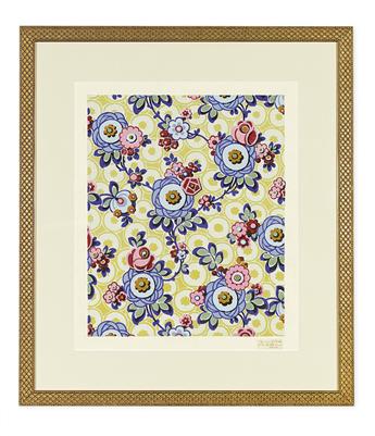 DESIGN. Sirooni, Inc. Floral textile design.